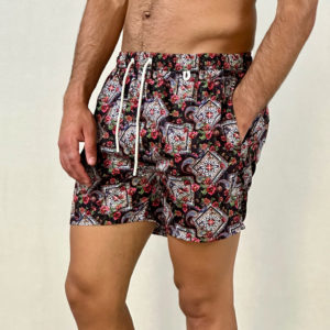 Μαγιό Μαύρο Boho Style