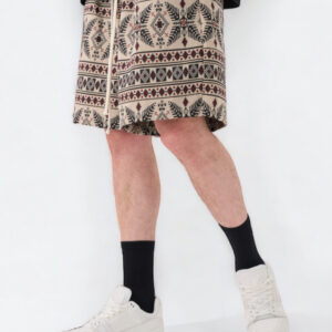 Βερμούδα Boho Μπεζ