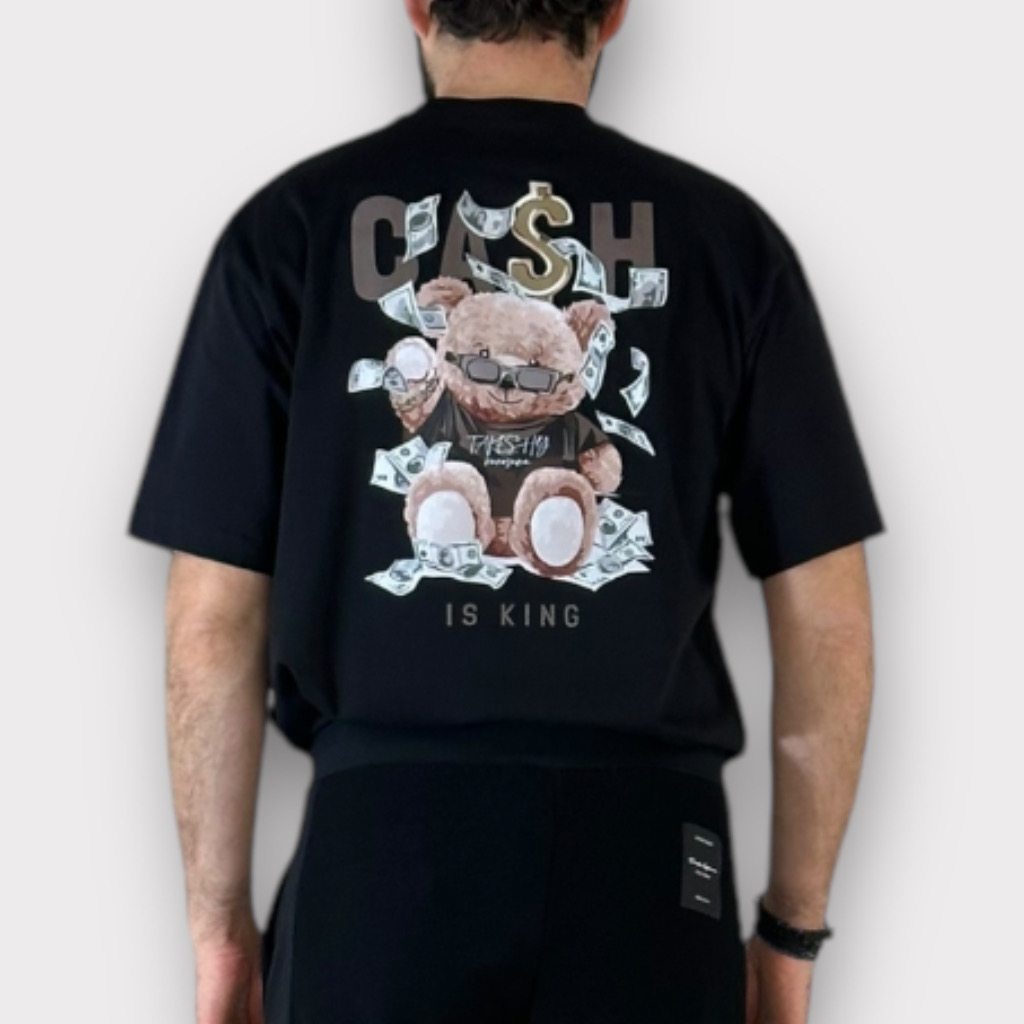 Takeshy Kurosawa T-shirt St. Teddy Money Black