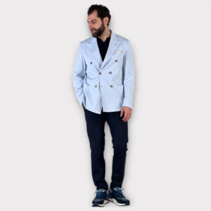 Παντελόνι Comfort Fit Μπλε Σκούρο