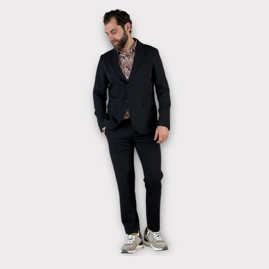 Κοστούμι Regular Fit Black