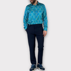Παντελόνι Straight Fit Blue