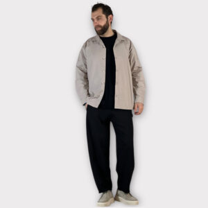 Πουκάμισο Μπεζ Oversized