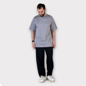 T-shirt Oversize Grizio Campus