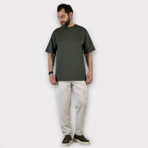 T-shirt Oversize Verde Militare