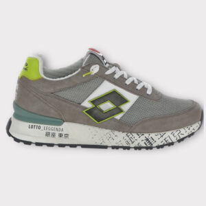 Lotto Leggenda Tokyo Ginza Prt Dcm-Warm Gray 7u/All Black/Acacia Green