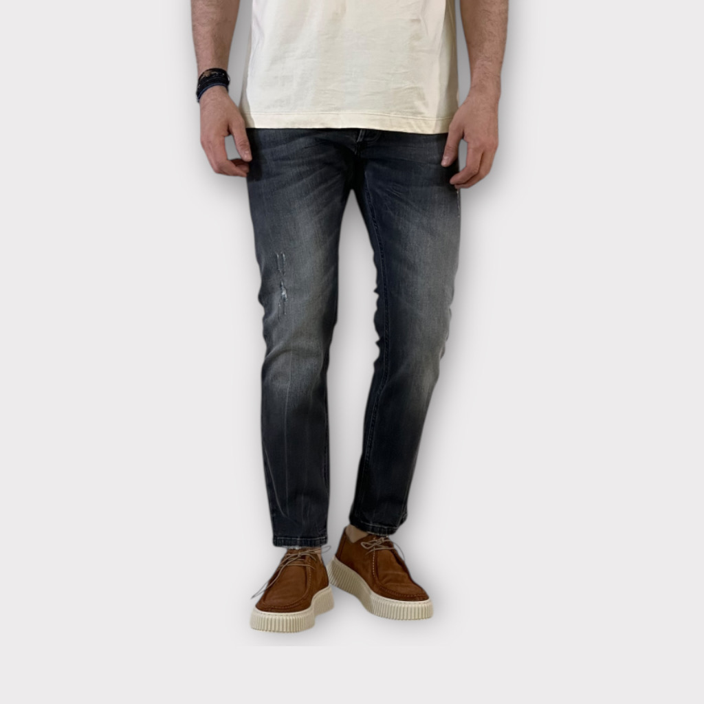 Takeshy Kurosawa Jeans Black Destroyed