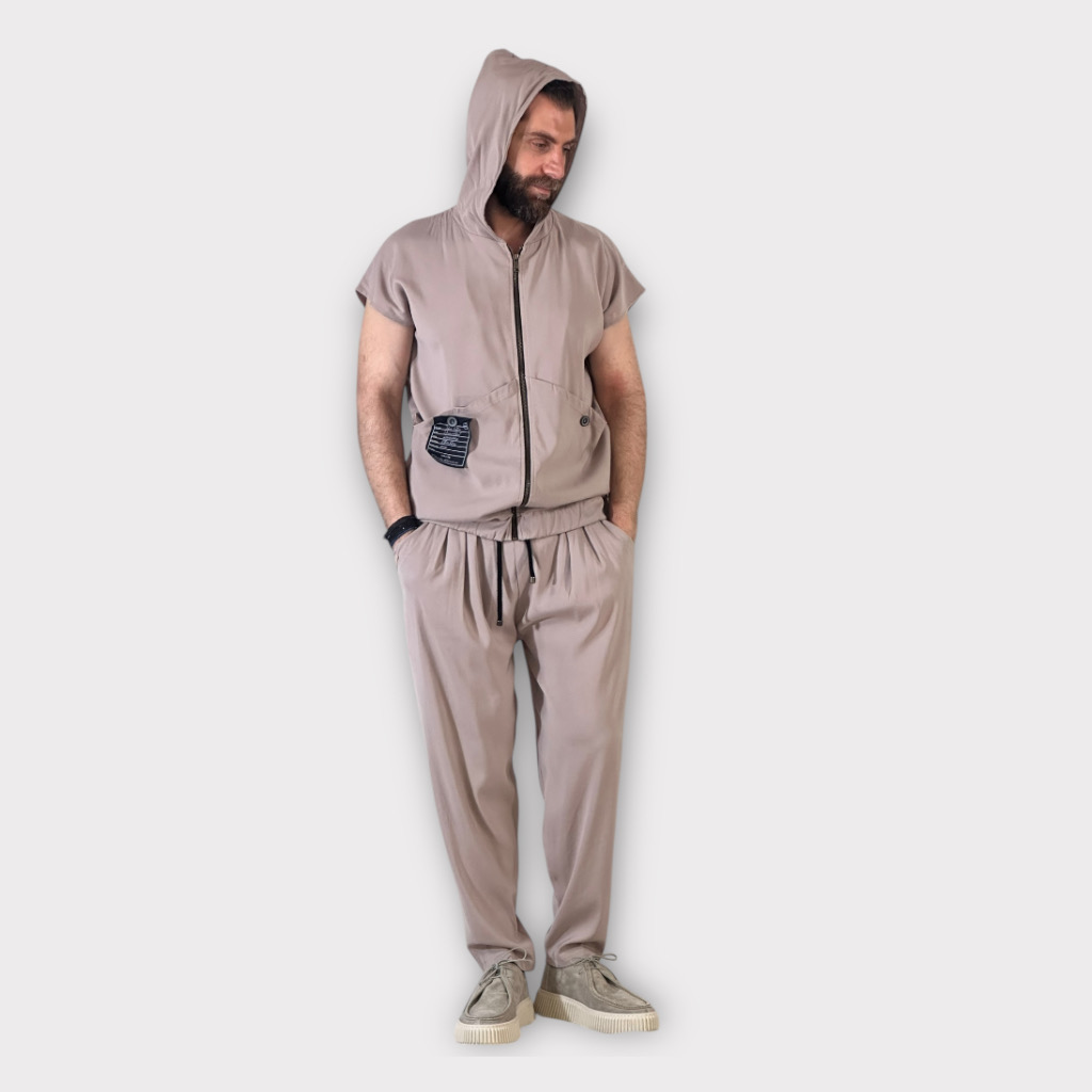 Takeshy Kurosawa Smanicato Zip Beige