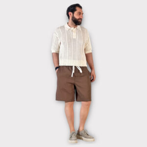Βερμουδα Misto Relaxed Fit Cacao
