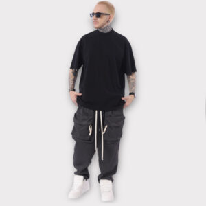 T-Shirt Με Τρουκς Μαύρο