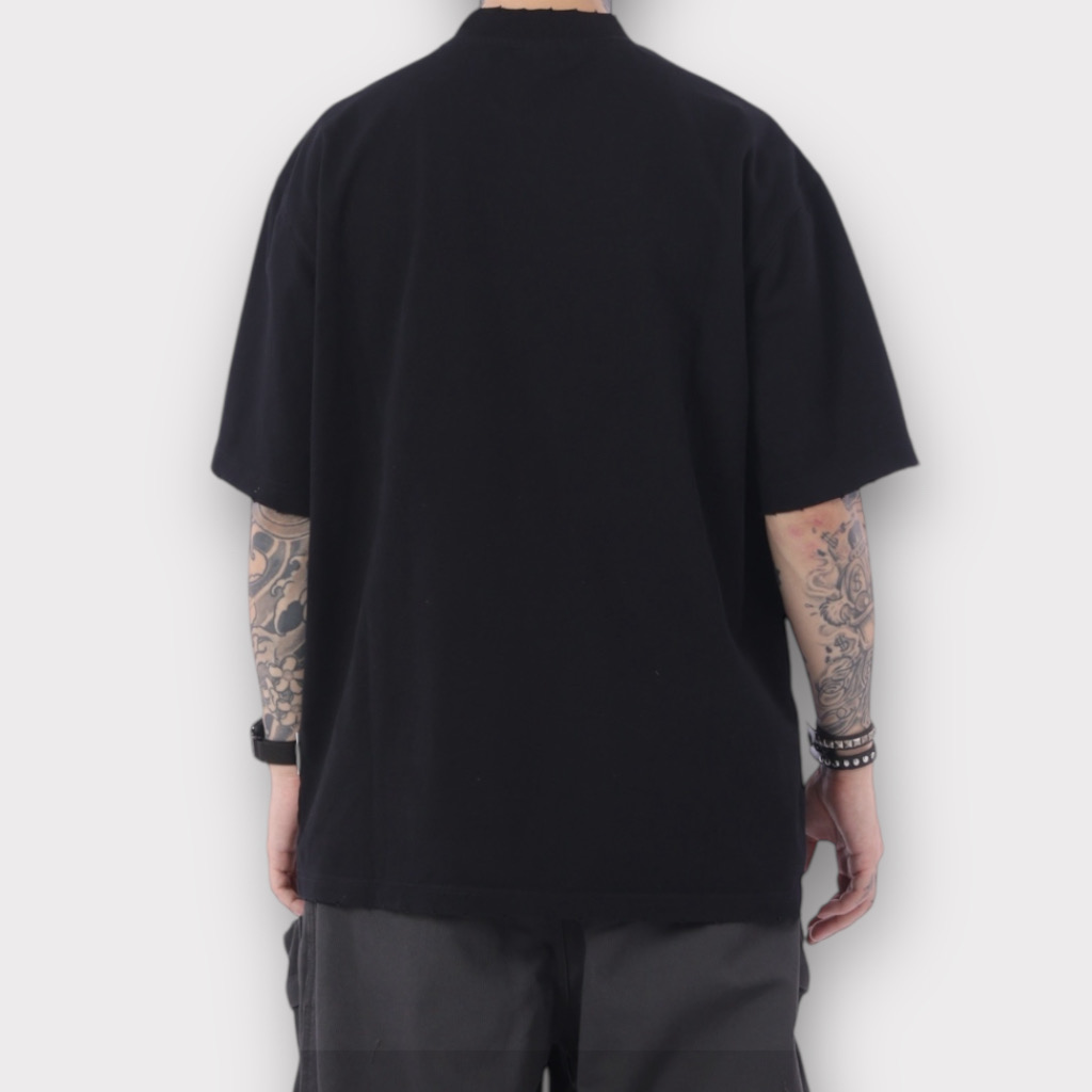 IMG 7545 T-Shirt Με Τρουκς Μαύρο