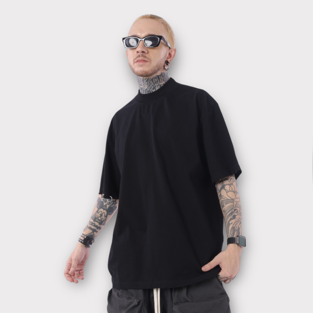 IMG 7546 T-Shirt Με Τρουκς Μαύρο