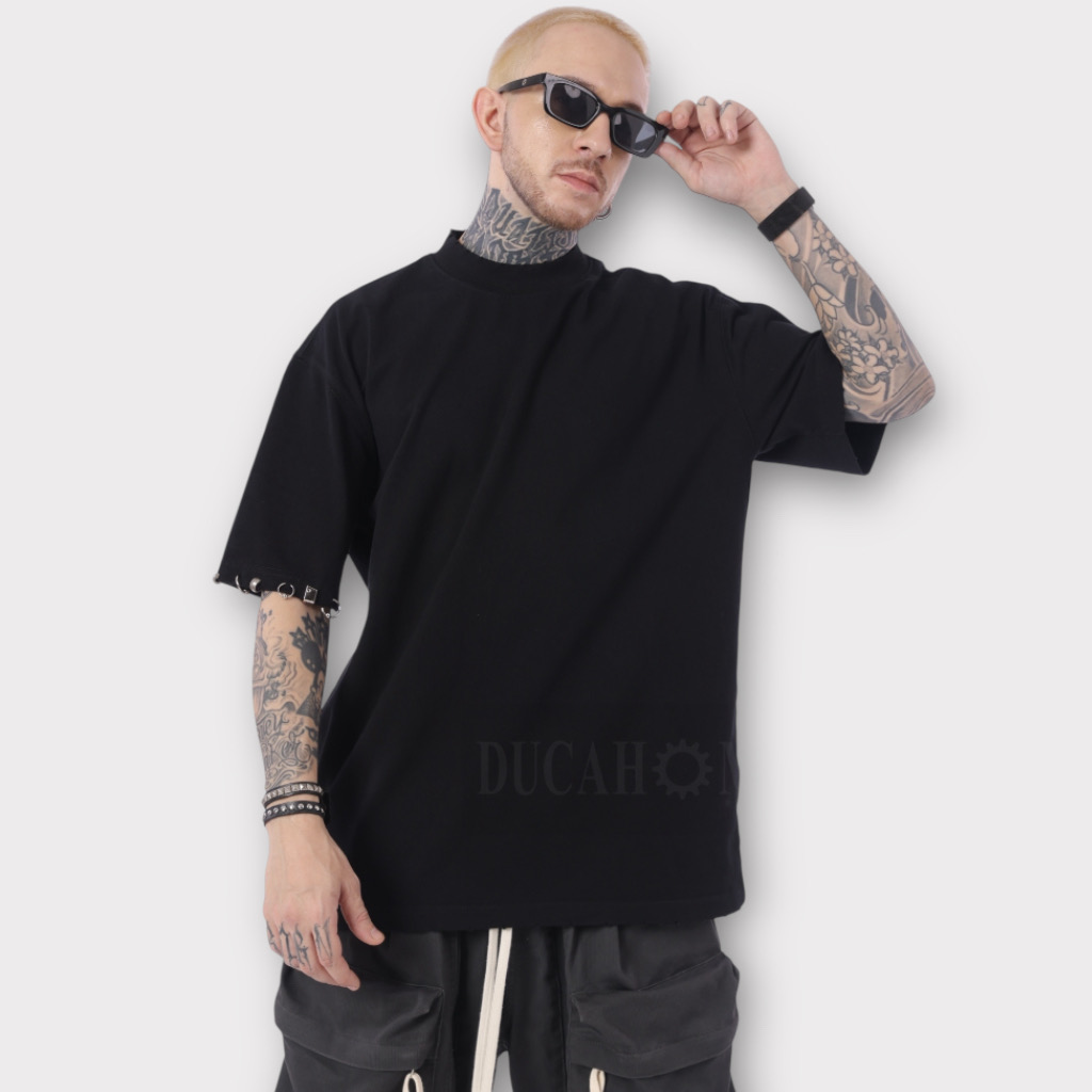 IMG 7548 T-Shirt Με Τρουκς Μαύρο