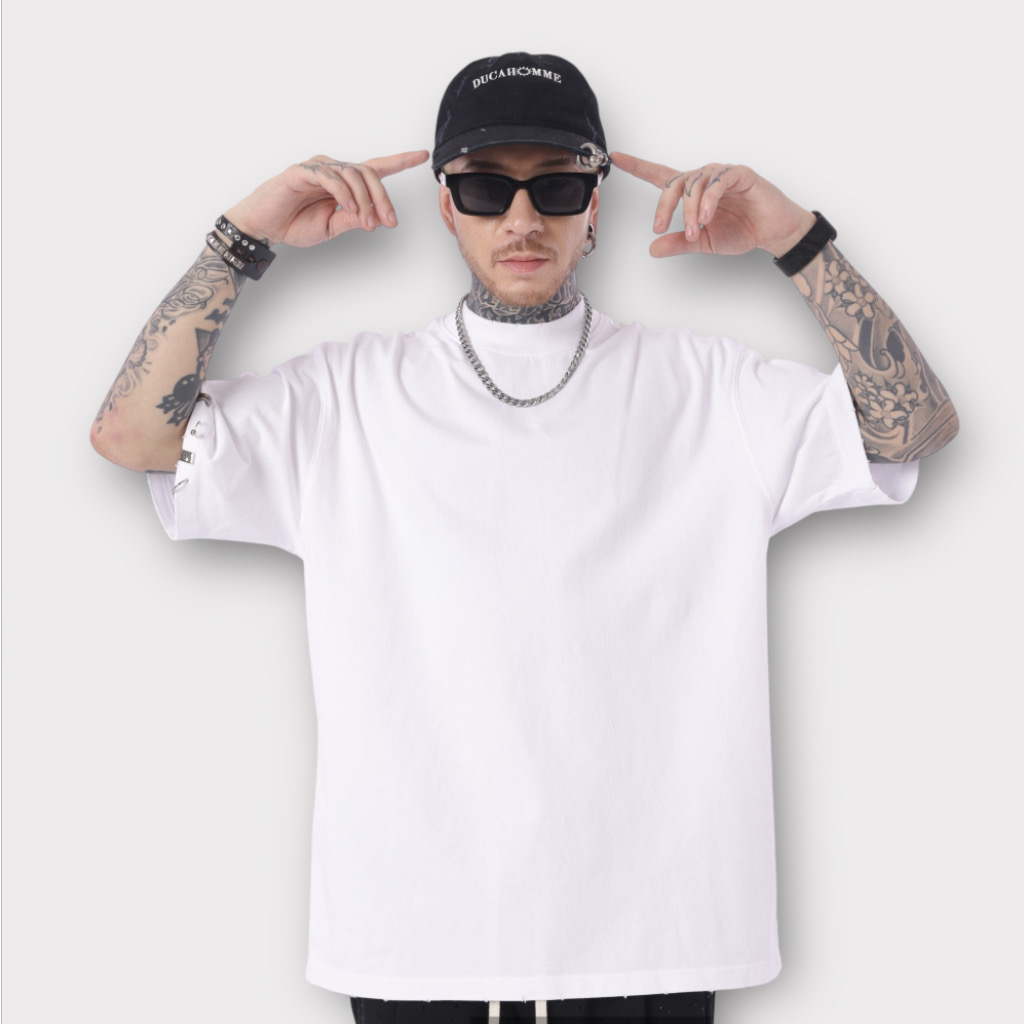 IMG 7554 T-Shirt Με Τρουκς Λευκο