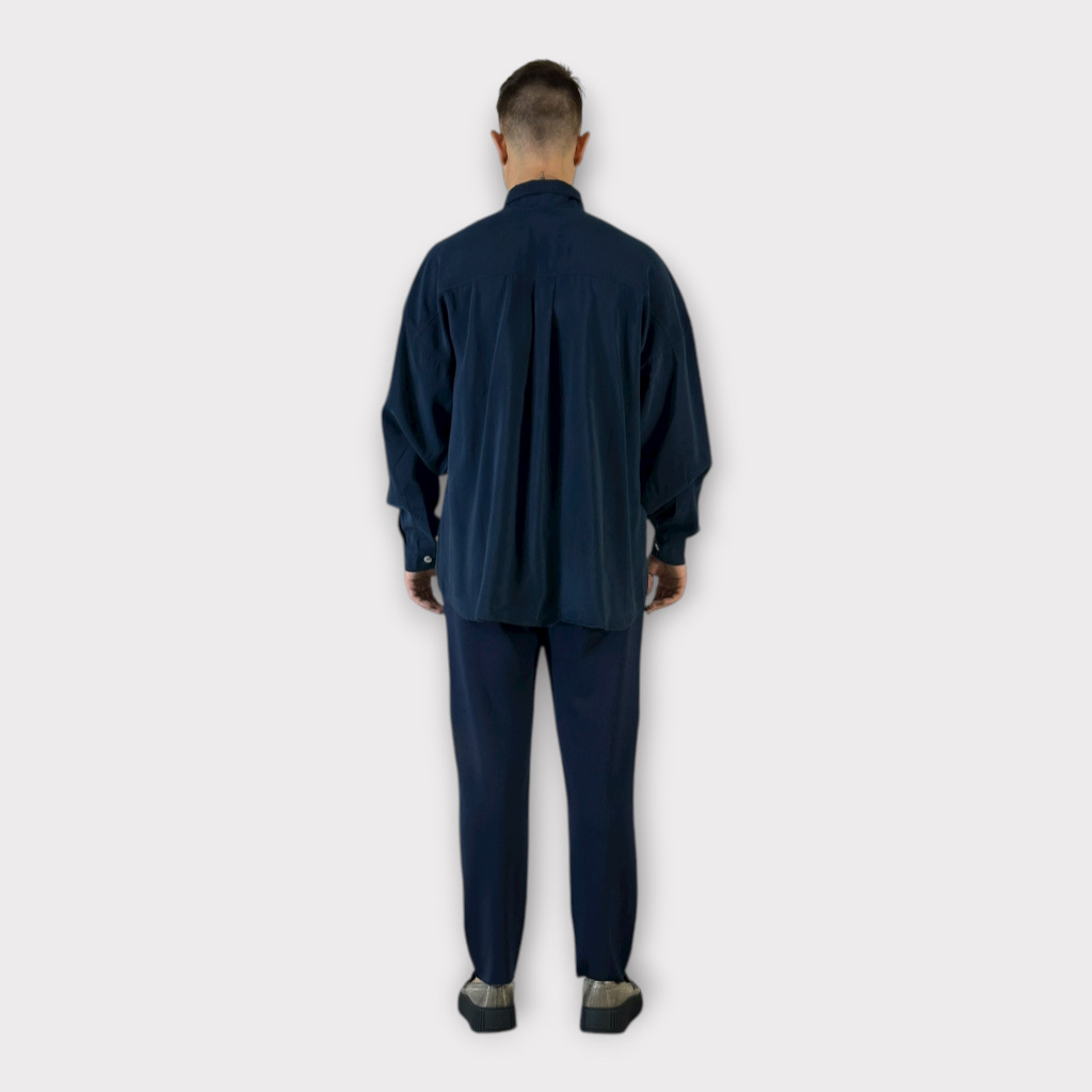 IMG 0022 Παντελόνι Relaxed Fit Vsc Cotton Blue