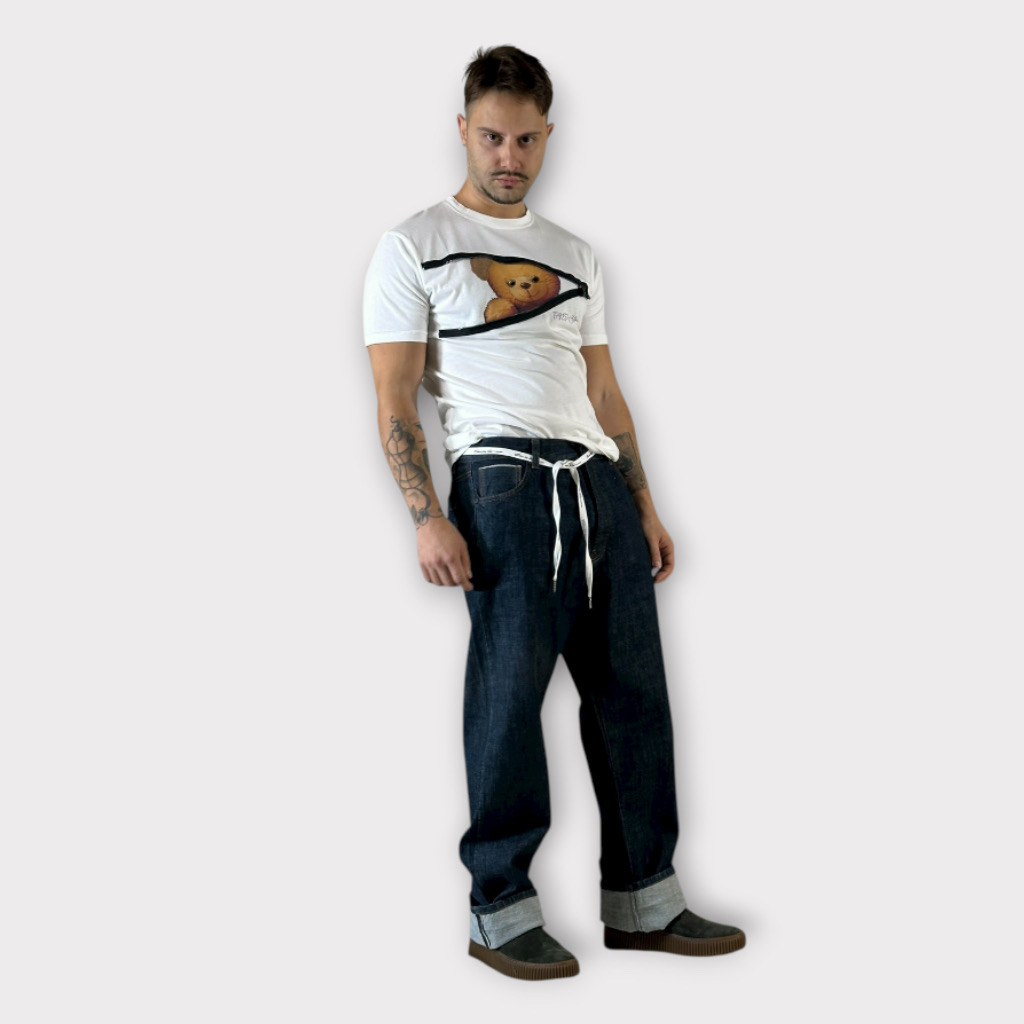 IMG 9662 Takeshy Kurosawa T- Shirt Teddy Cucu Off White