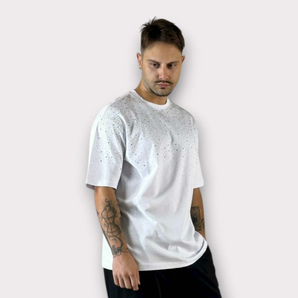 IMG 9700 T-shirt White Strass