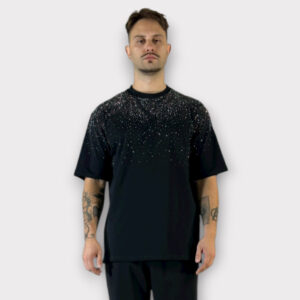 T-shirt Black Strass