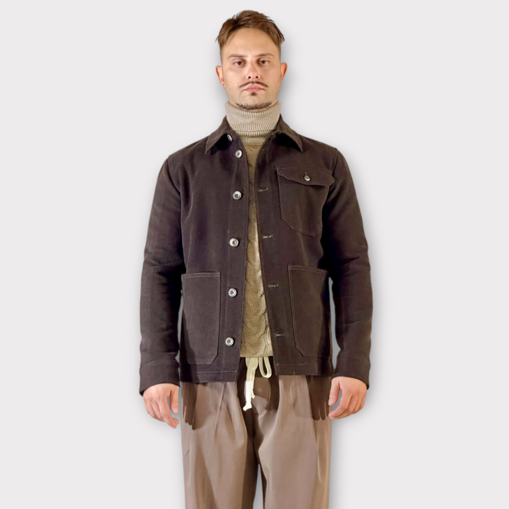 IMG 9785 Jacket Relax Fit Cacao