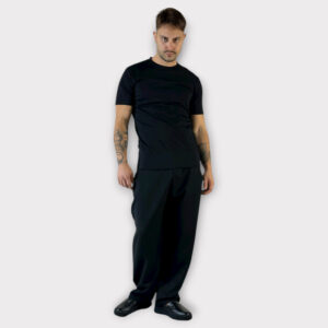 Takeshy Kurosawa Pantalone Felpa Elastic Nero