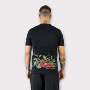 Takeshy Kurosawa T-Shirt Cherries Nero