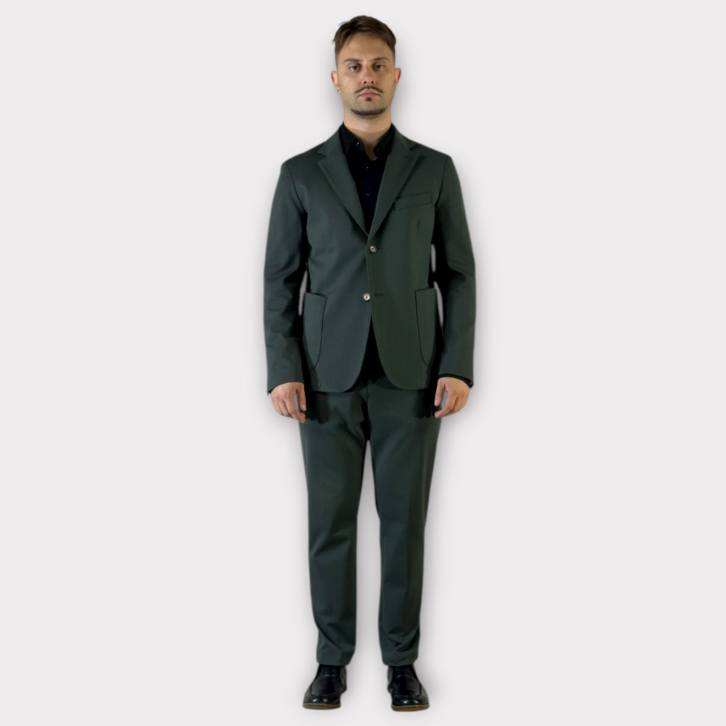 IMG 0288 Blazer Regular Fit Confort Verde