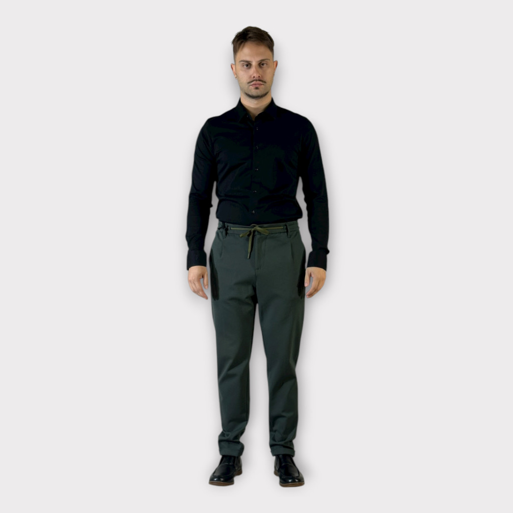 IMG 0294 Παντελόνι Comfort Fit Verde