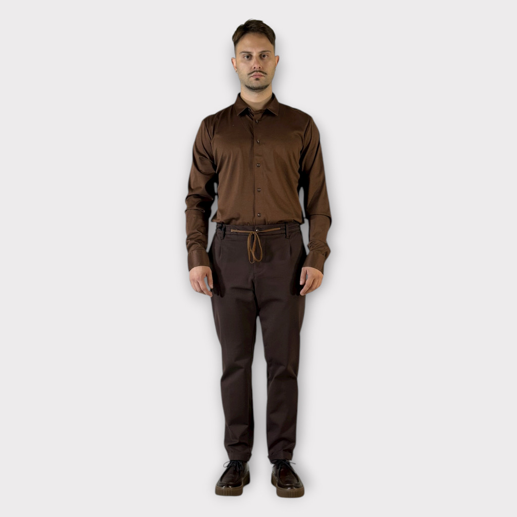 IMG 0304 Παντελόνι Comfort Fit Cacao