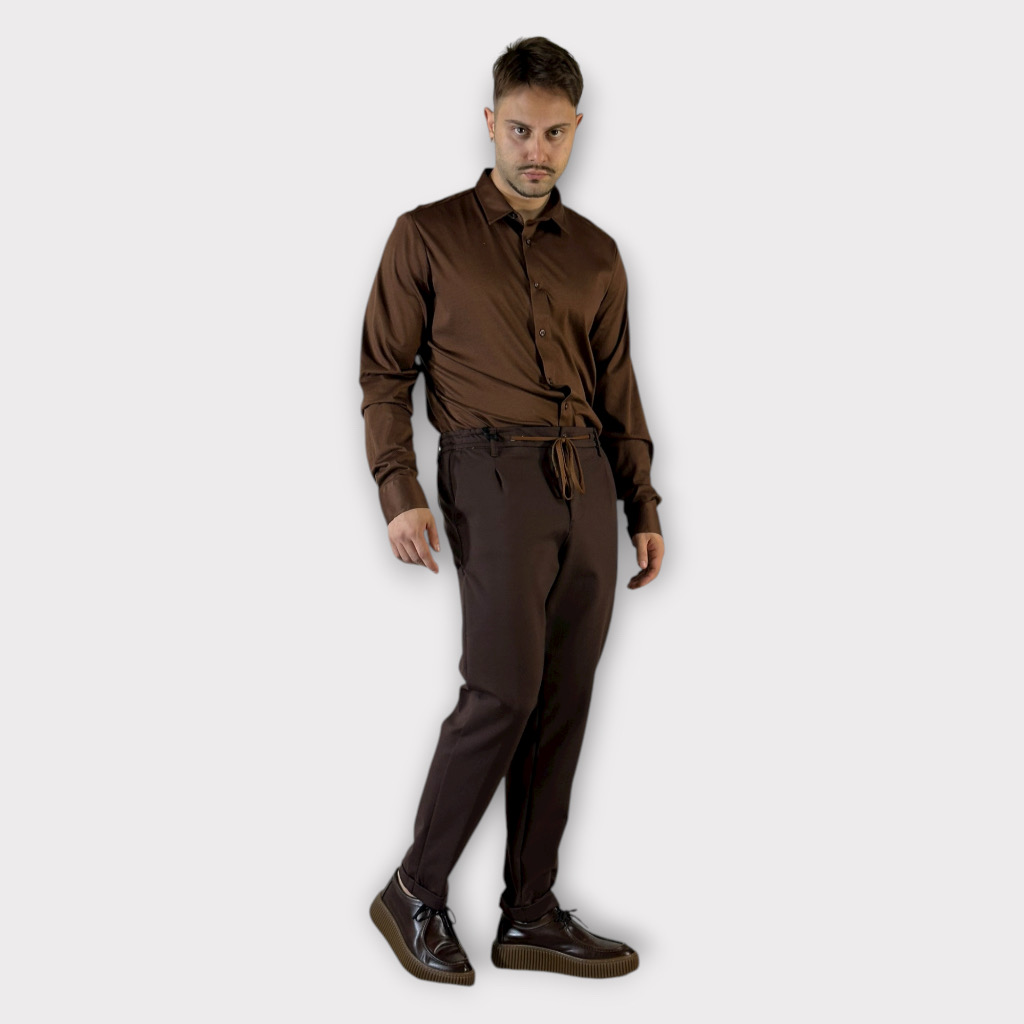 IMG 0306 Παντελόνι Comfort Fit Cacao