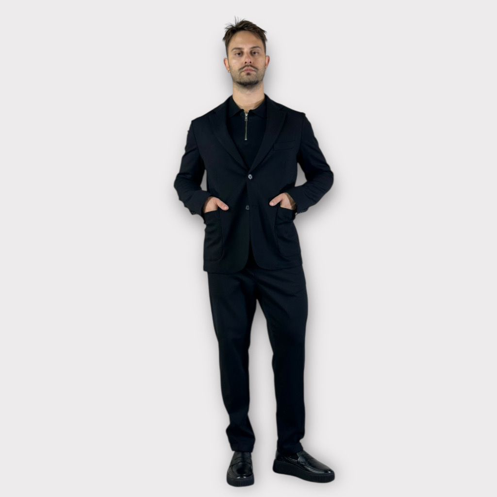 IMG 0727 Blazer Regular Fit Confort Black