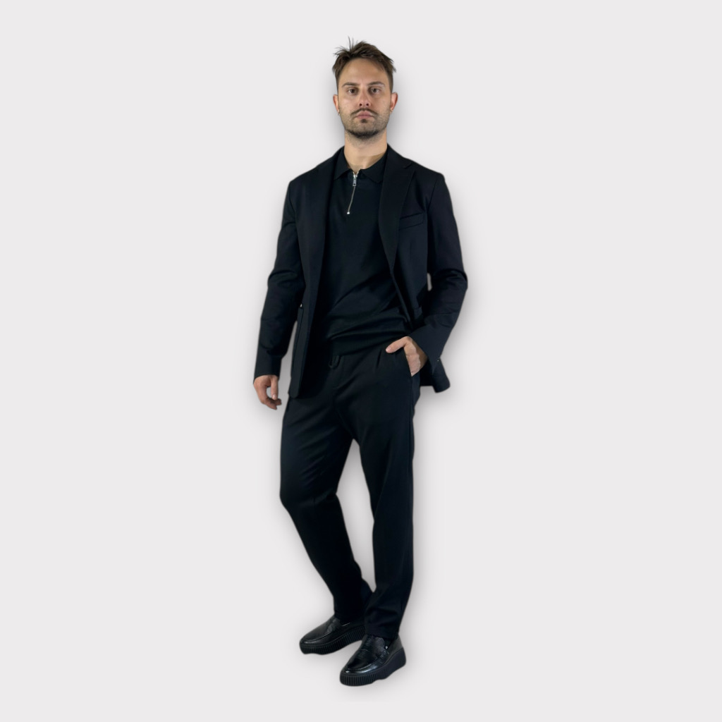 Blazer Regular Fit Confort Black