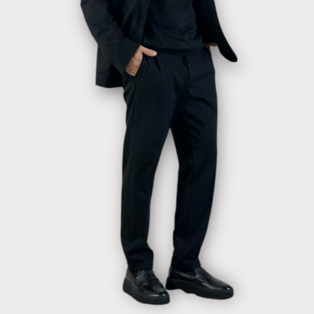 IMG 0731 Παντελόνι Comfort Fit Black