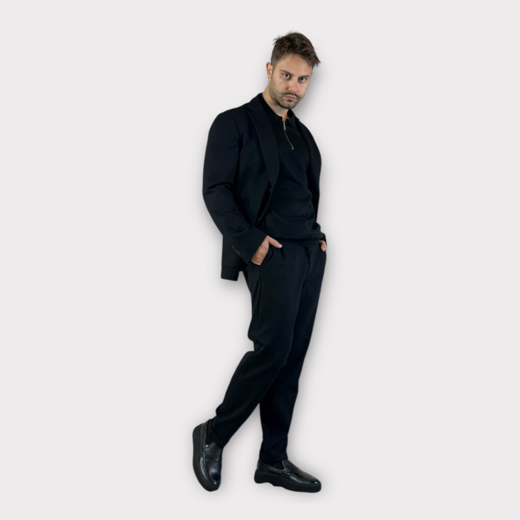 IMG 0732 Blazer Regular Fit Confort Black