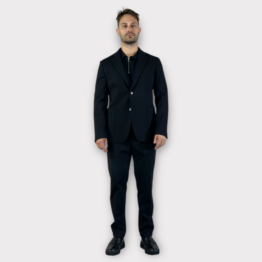IMG 0734 Blazer Regular Fit Confort Black