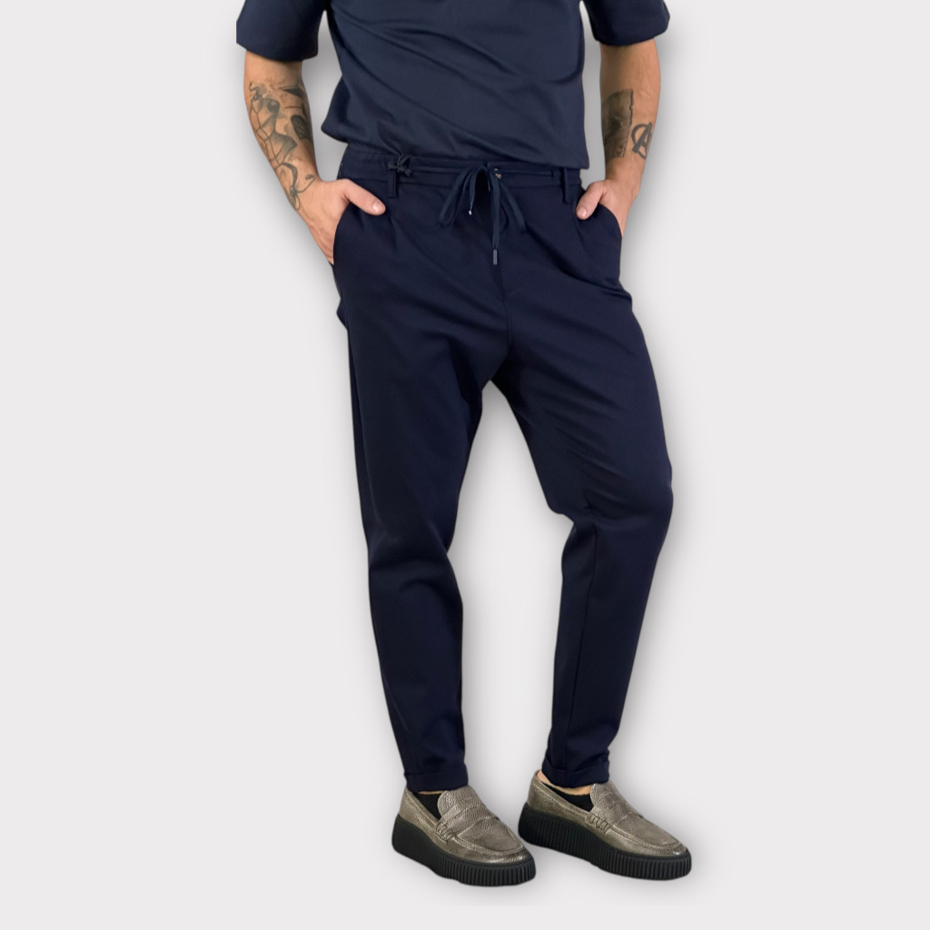 IMG 0975 Παντελόνι Comfort Fit Blue