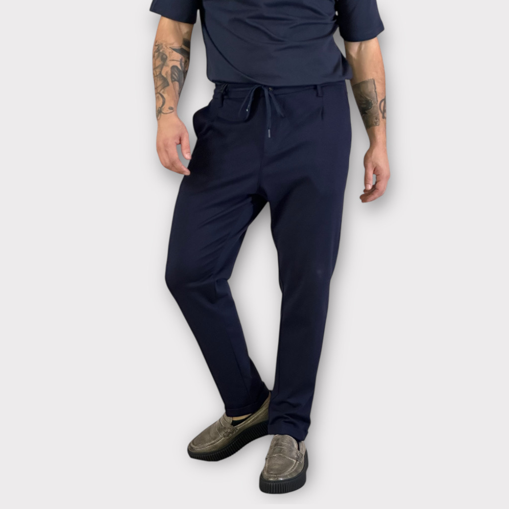 IMG 0977 Παντελόνι Comfort Fit Blue