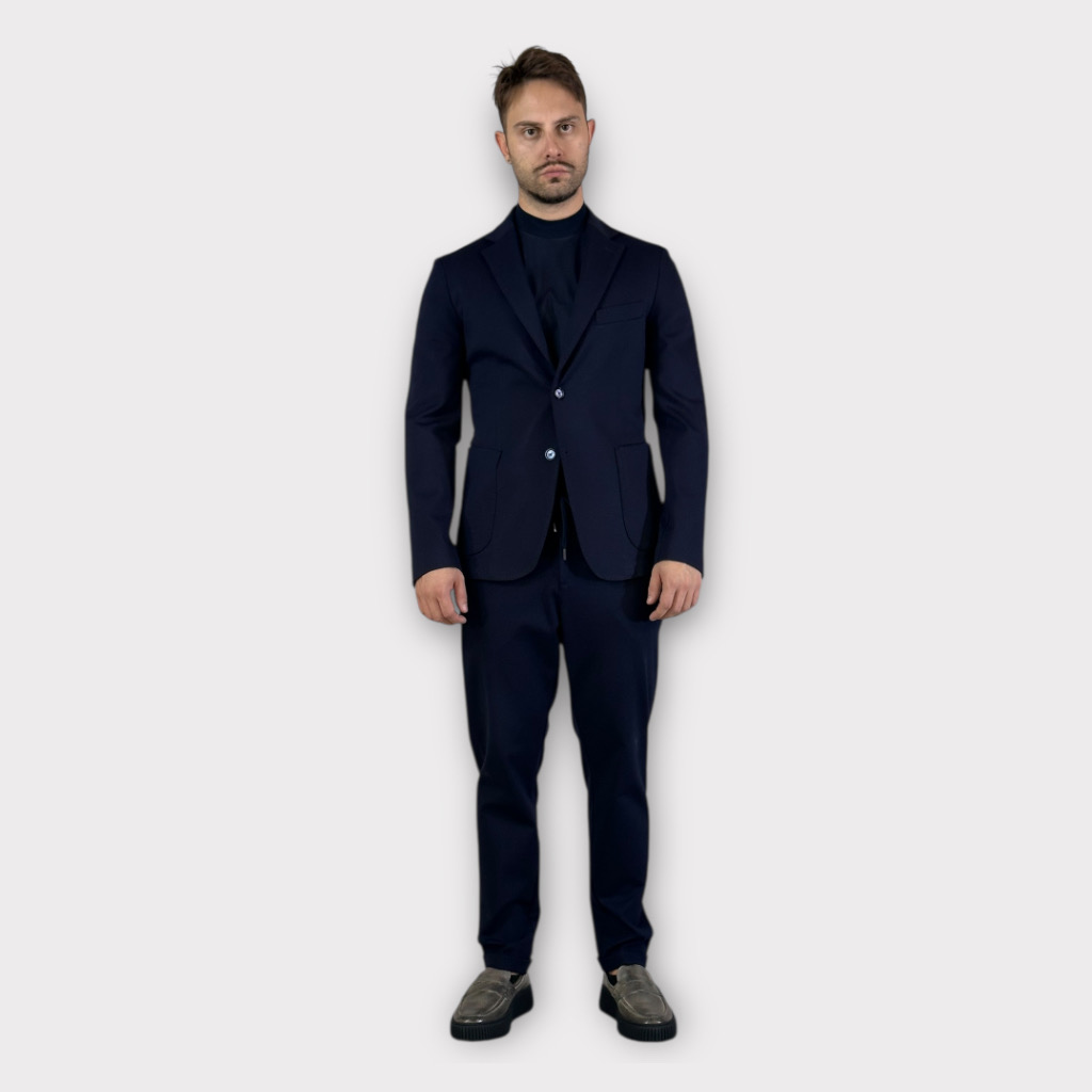IMG 0981 Blazer Regular Fit Confort Blue