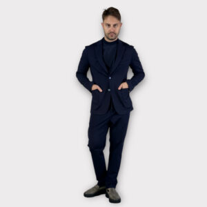 Blazer Regular Fit Confort Blue
