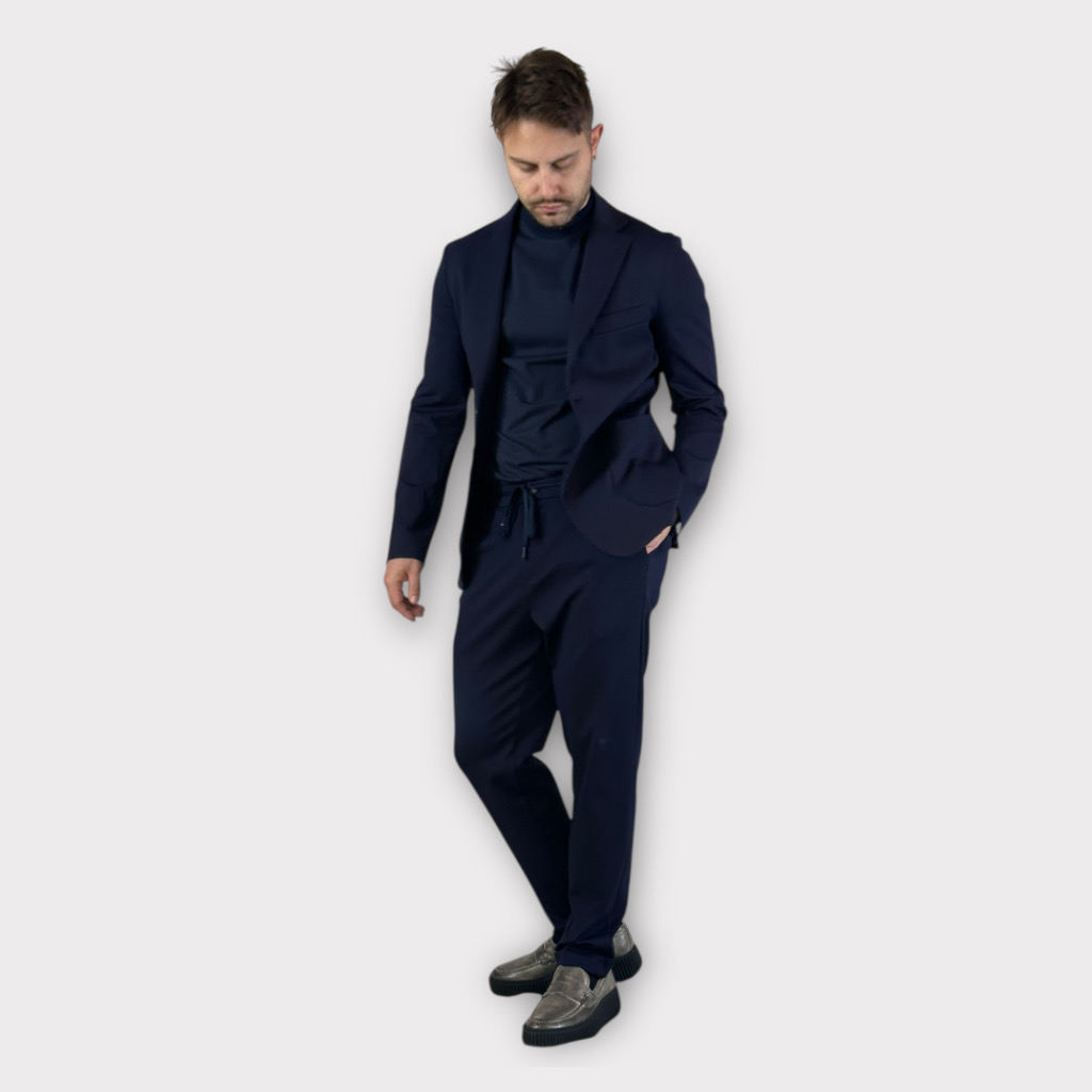IMG 0985 Blazer Regular Fit Confort Blue