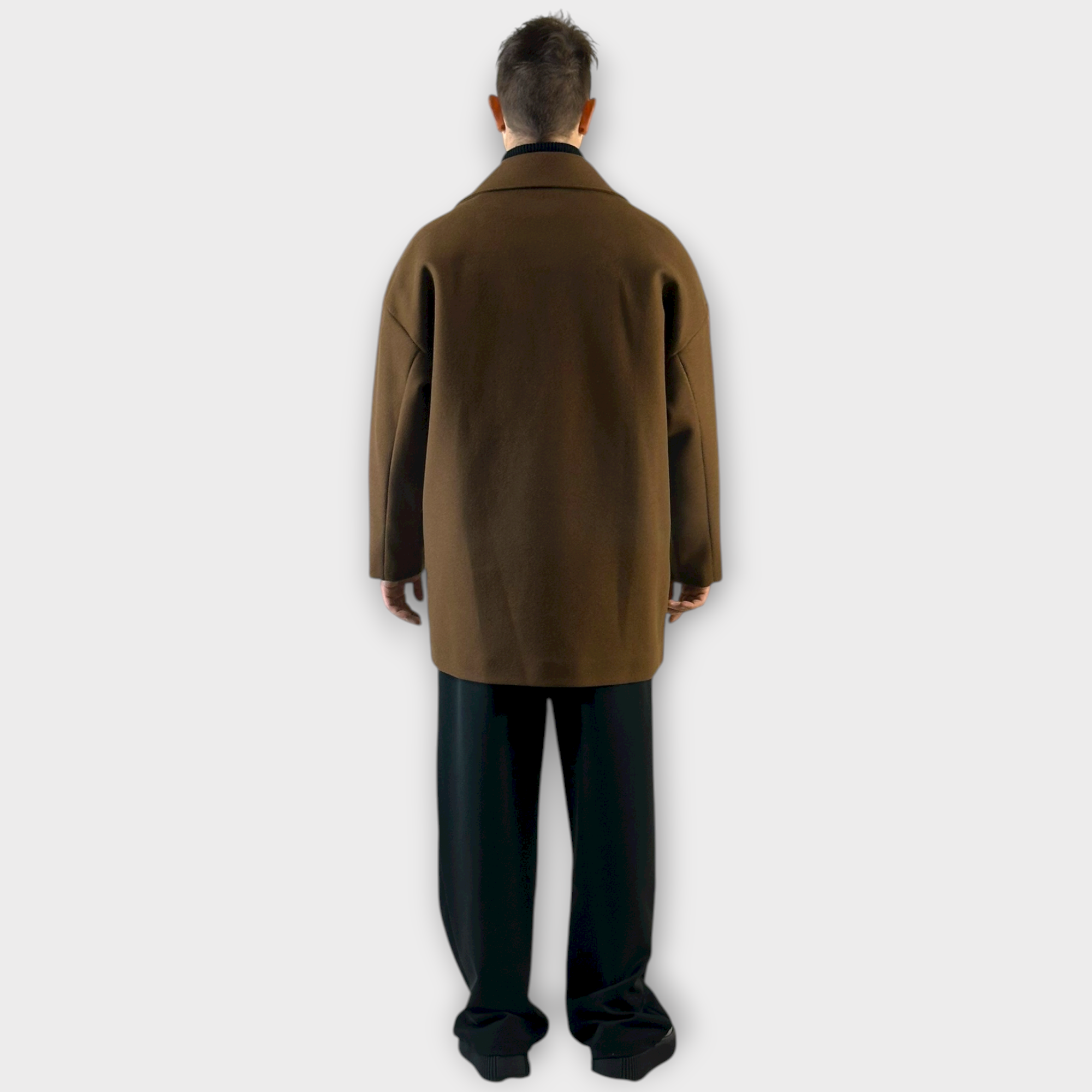 IMG 1995 Ημιπαλτο Over Κοντο Cacao