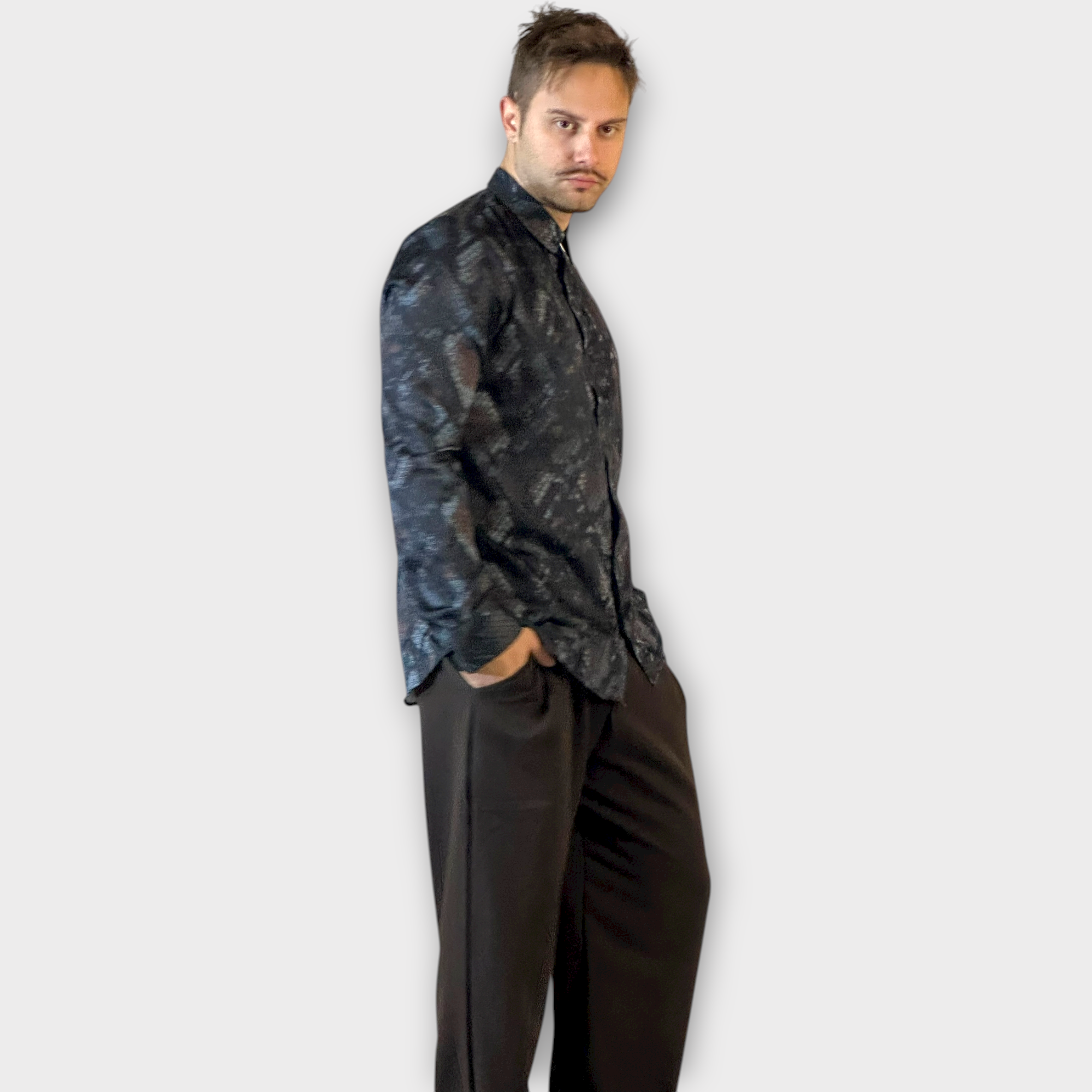 IMG 2455 Πουκάμισο Karl Snake Print