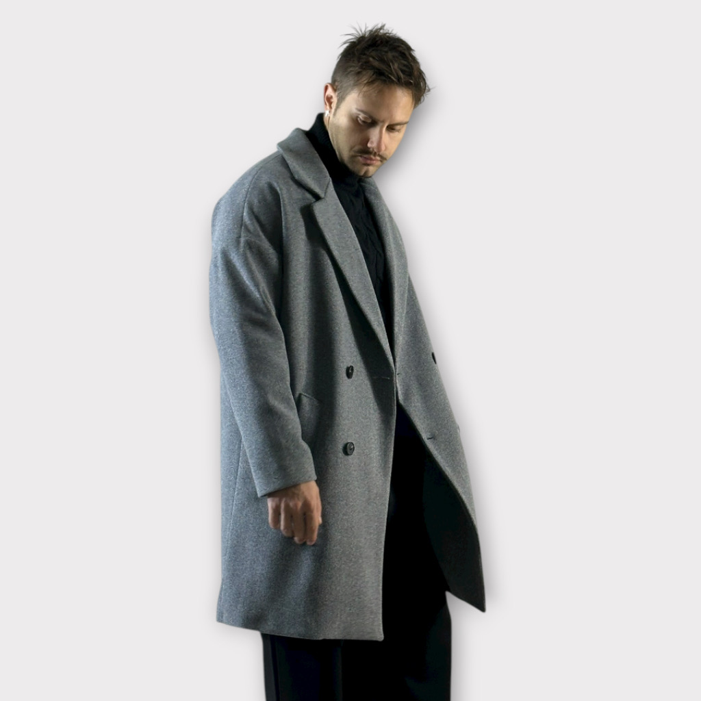 IMG 2741 Ημιπαλτο Over Grey