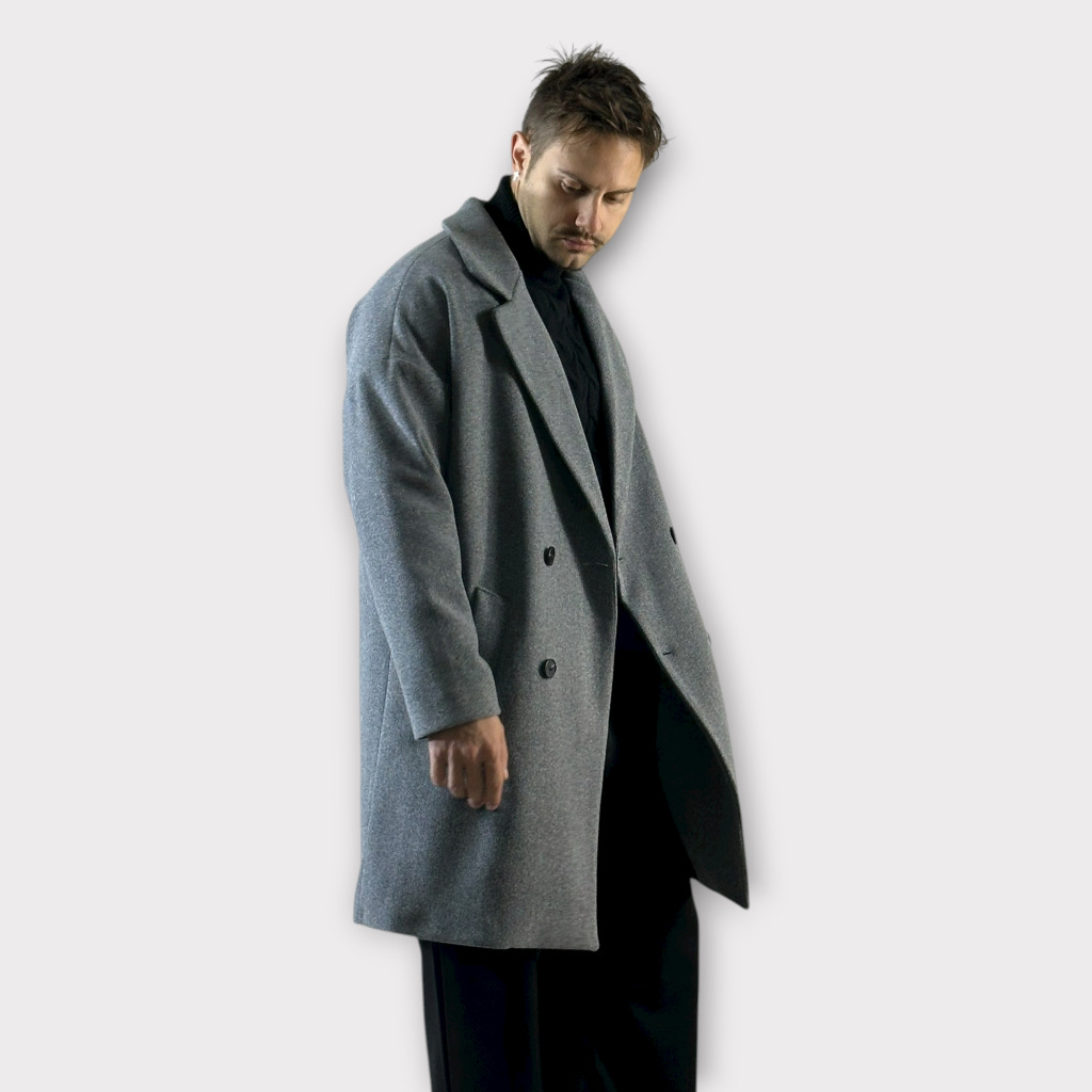 IMG 2743 Ημιπαλτο Over Grey