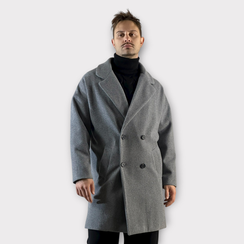 IMG 2745 Ημιπαλτο Over Grey