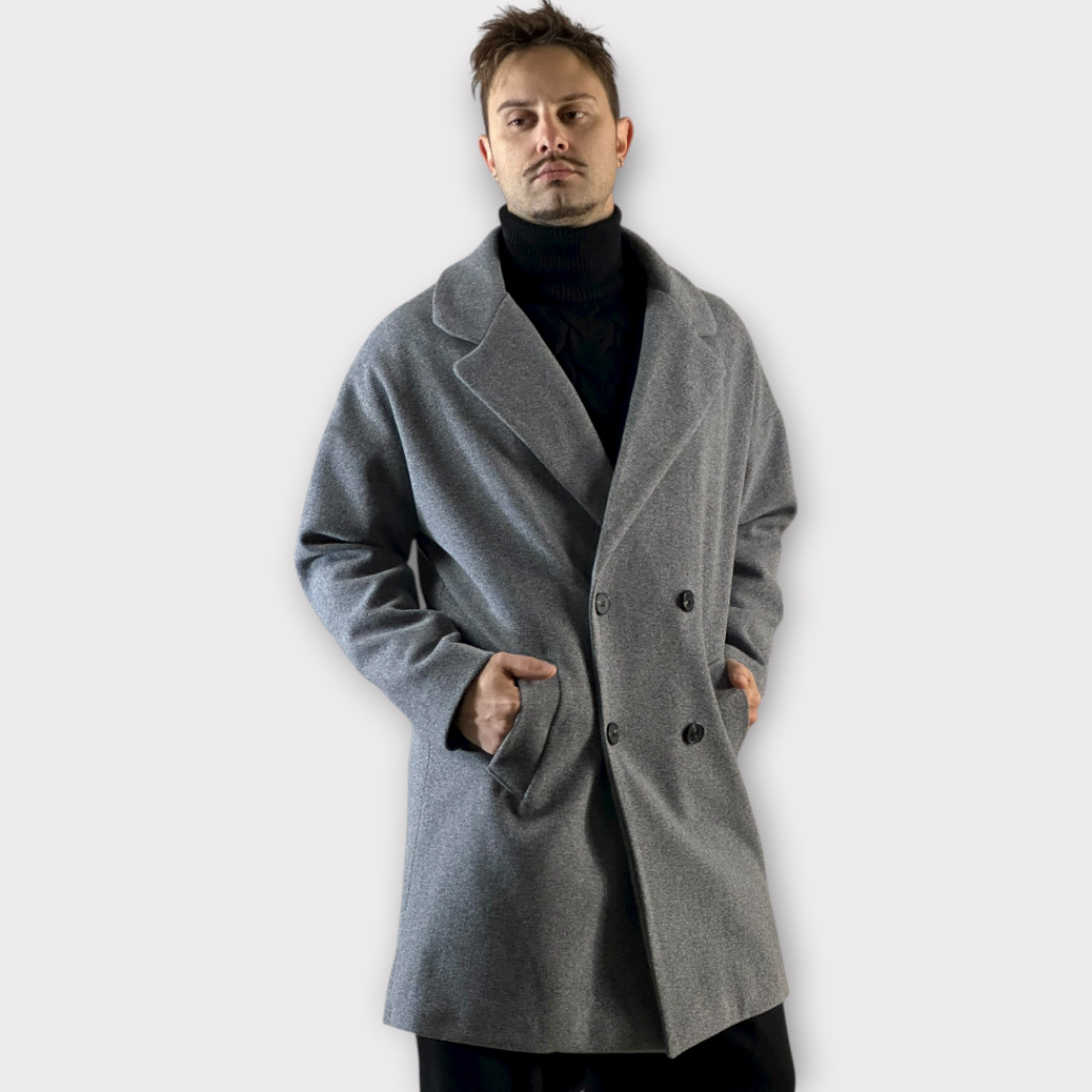 IMG 2747 Ημιπαλτο Over Grey