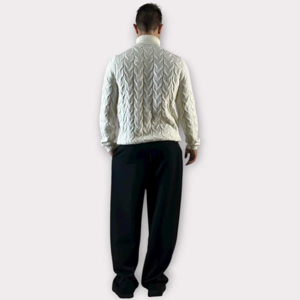 IMG 2826 Ζιβάγκο Με Πλεξούδες Εκρου