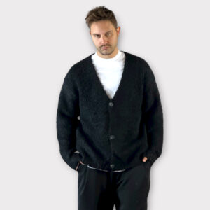 Ζακέτα Over Πλεκτη Black