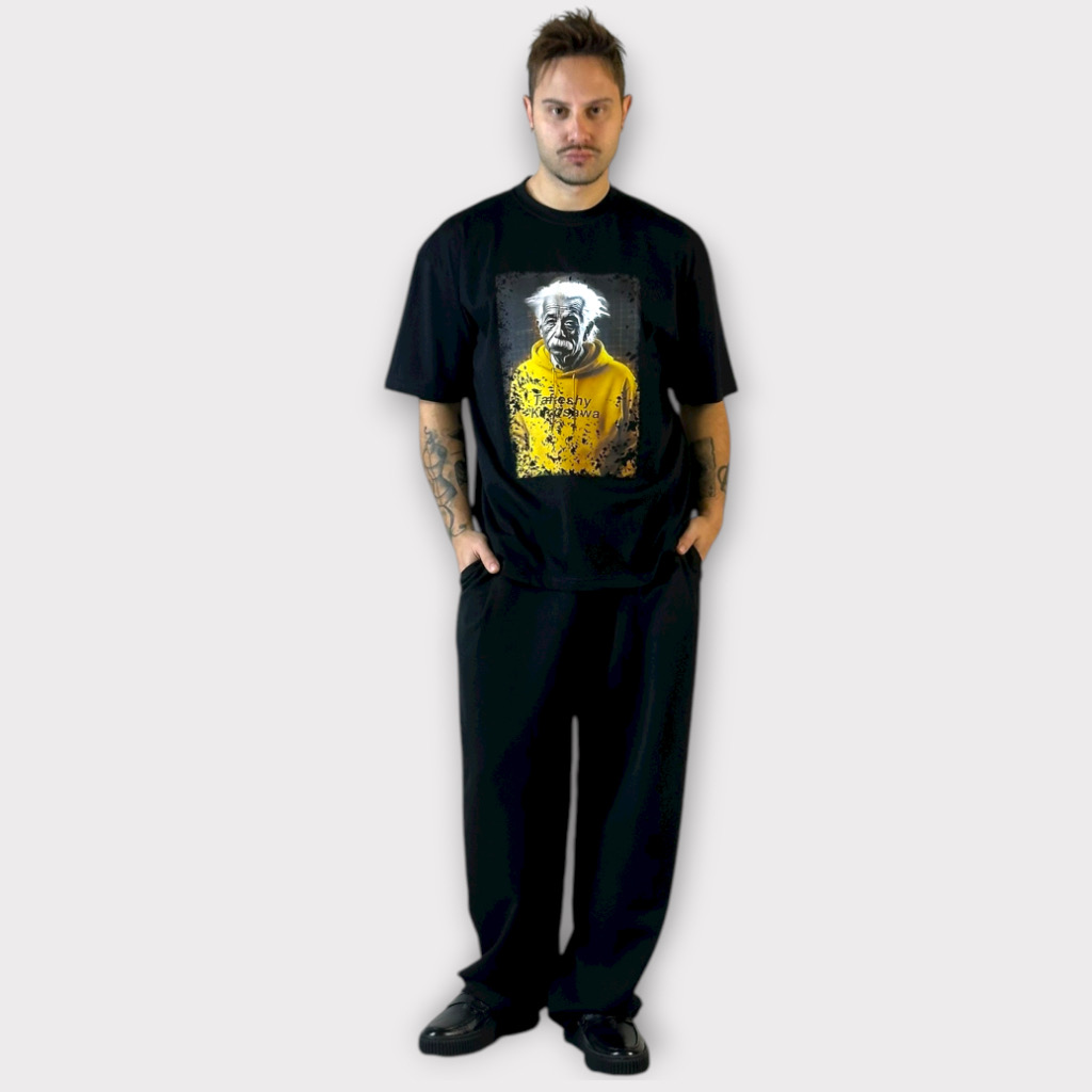 IMG 2996 Takeshy Kurosawa T-shirt Eins-Sport Nero