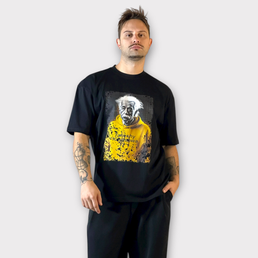 IMG 2997 Takeshy Kurosawa T-shirt Eins-Sport Nero