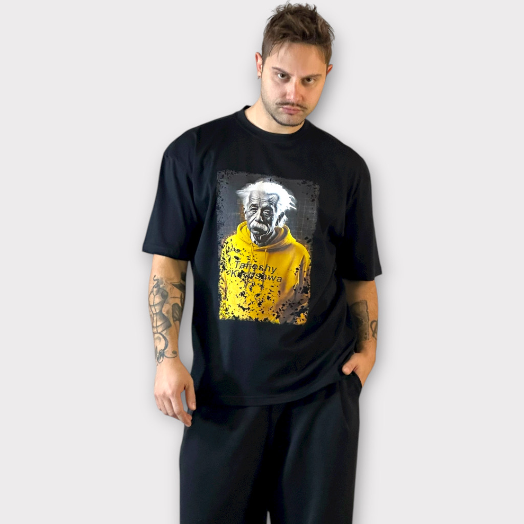 IMG 2998 Takeshy Kurosawa T-shirt Eins-Sport Nero